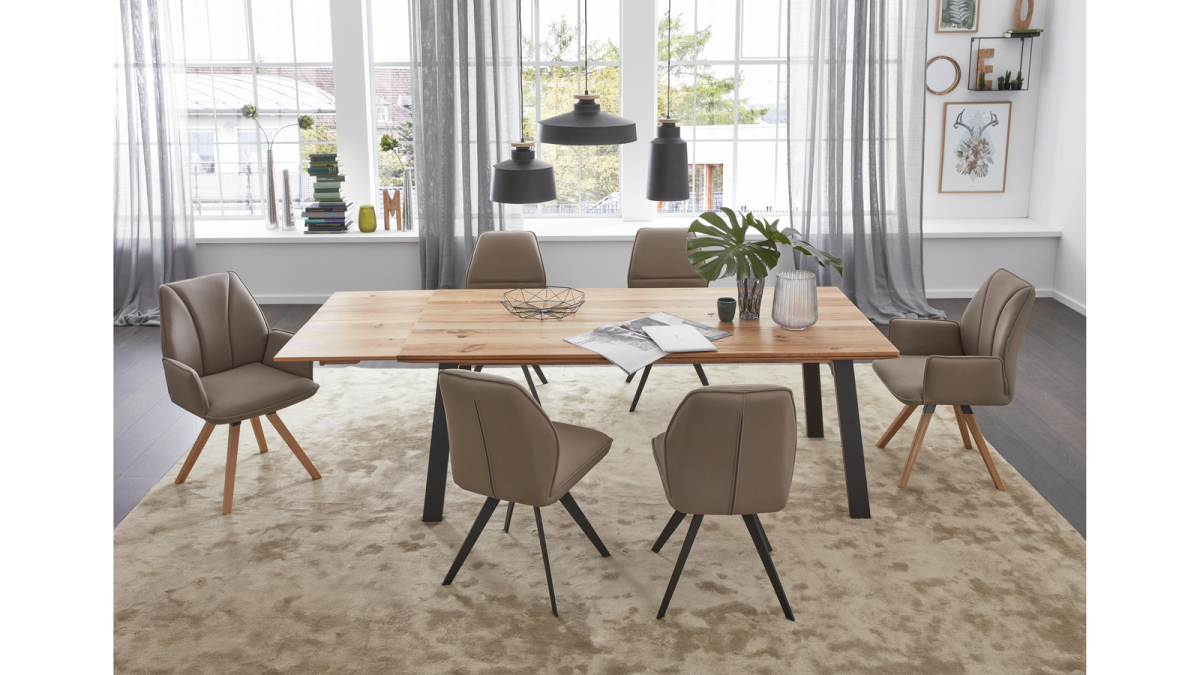 Interliving Armlehnenstuhl IL 5102 Eiche Sand