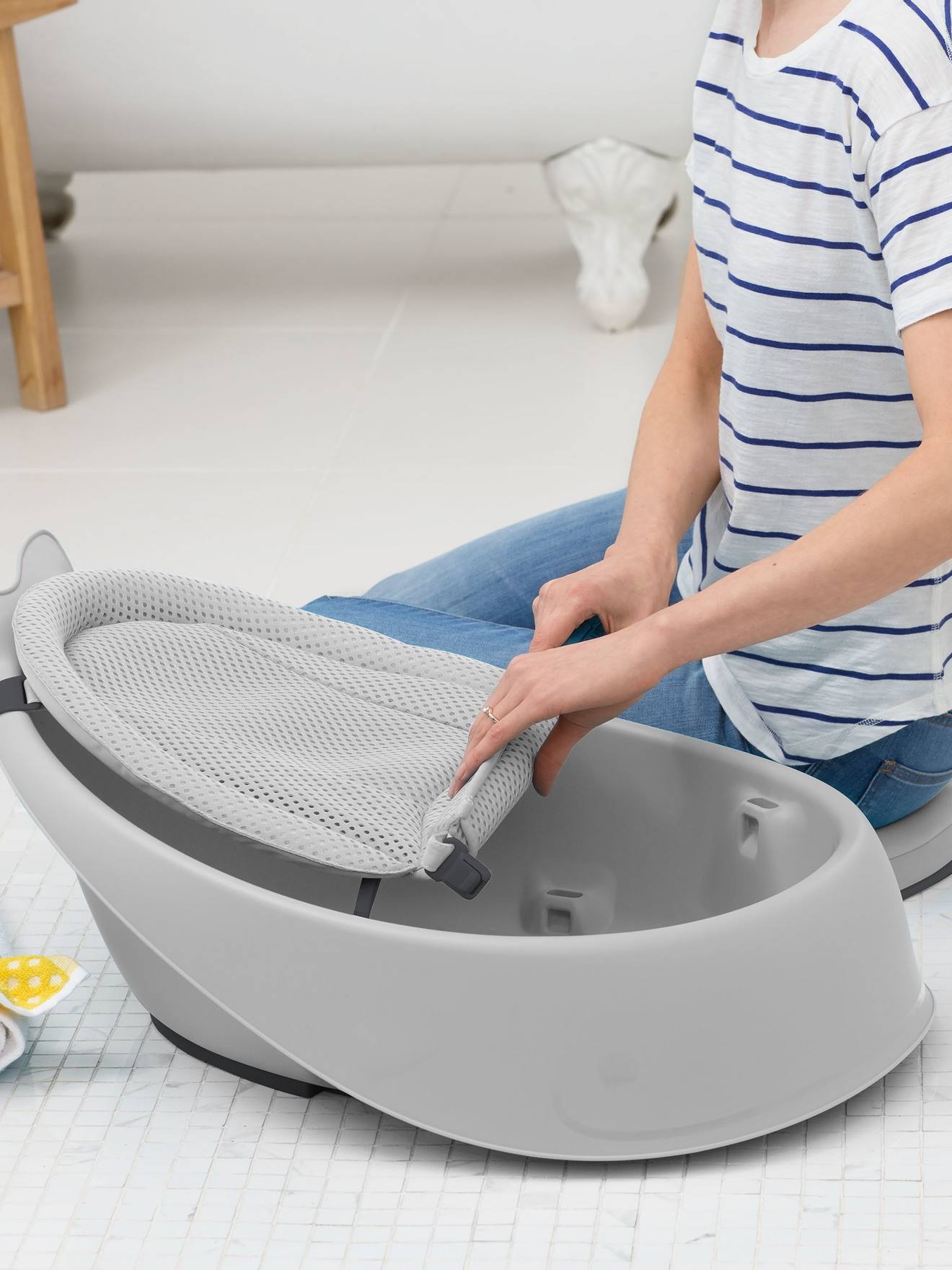 Baignoire évolutive Moby de SKIP HOP bleu