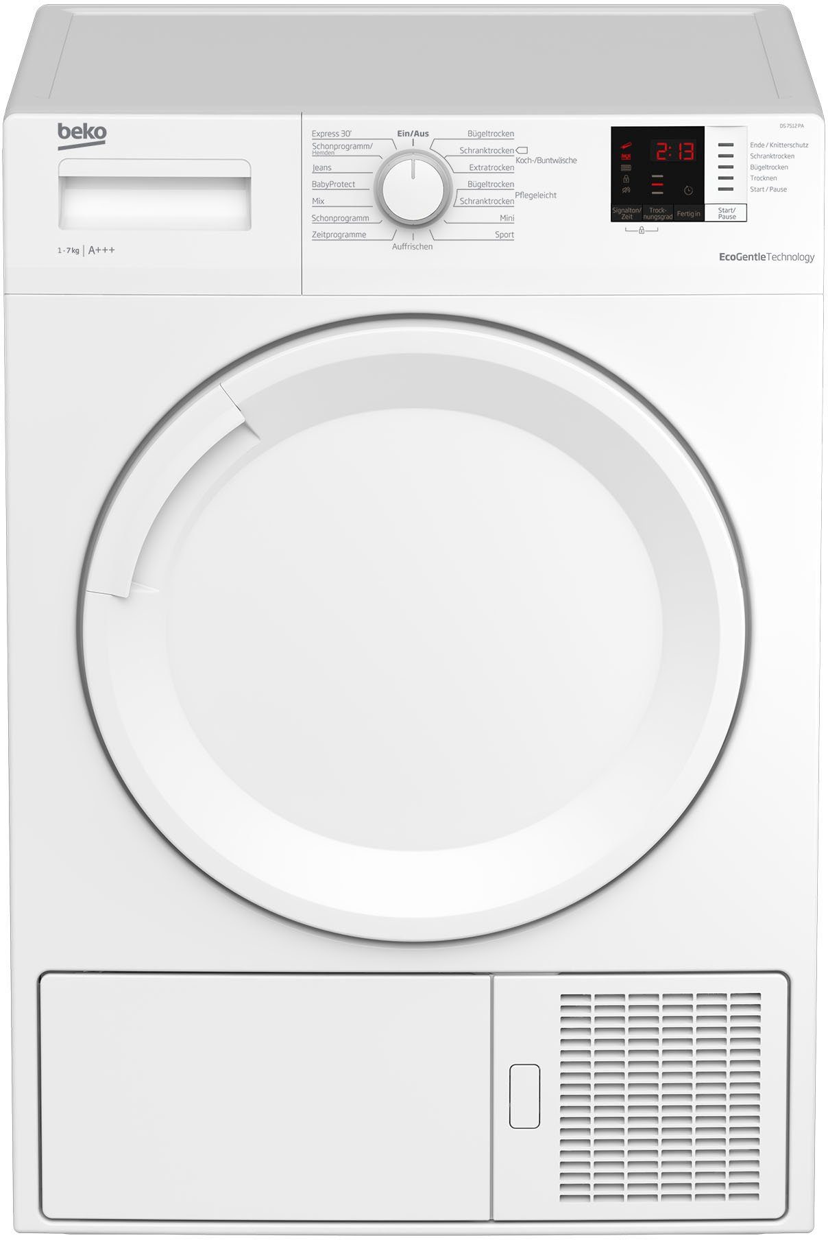 BEKO Wärmepumpentrockner DS7512PA, 7 kg