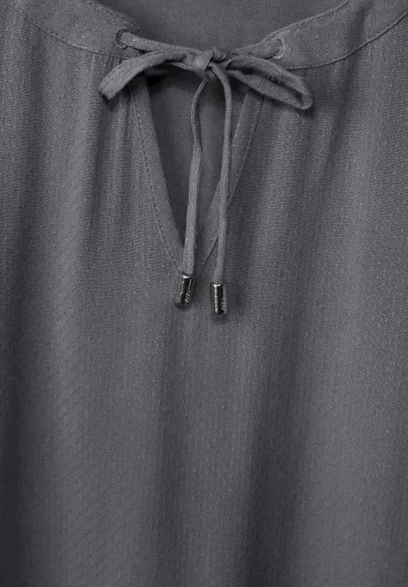 CECIL Bluse mit Tunikabändchen