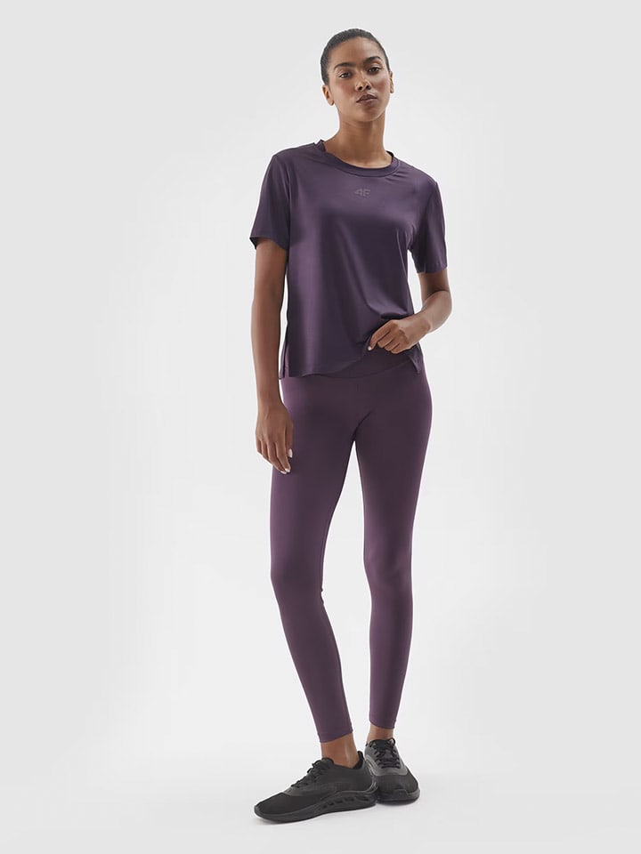 4F Trainingsshirt in Lila günstig kaufen