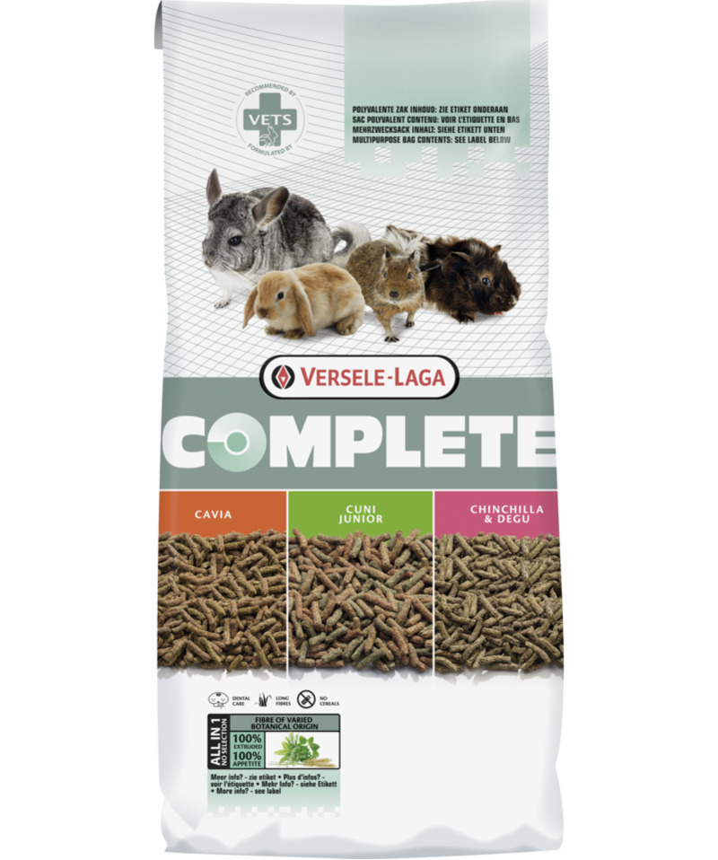 Versele-Laga Hauptfutter Versele-Laga Cavia Complete für Meerschweinchen 8kg
