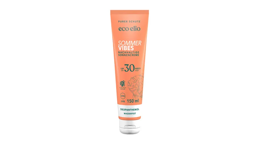 eco elio Sommer Vibes Sonnencreme LSF30 150 ml