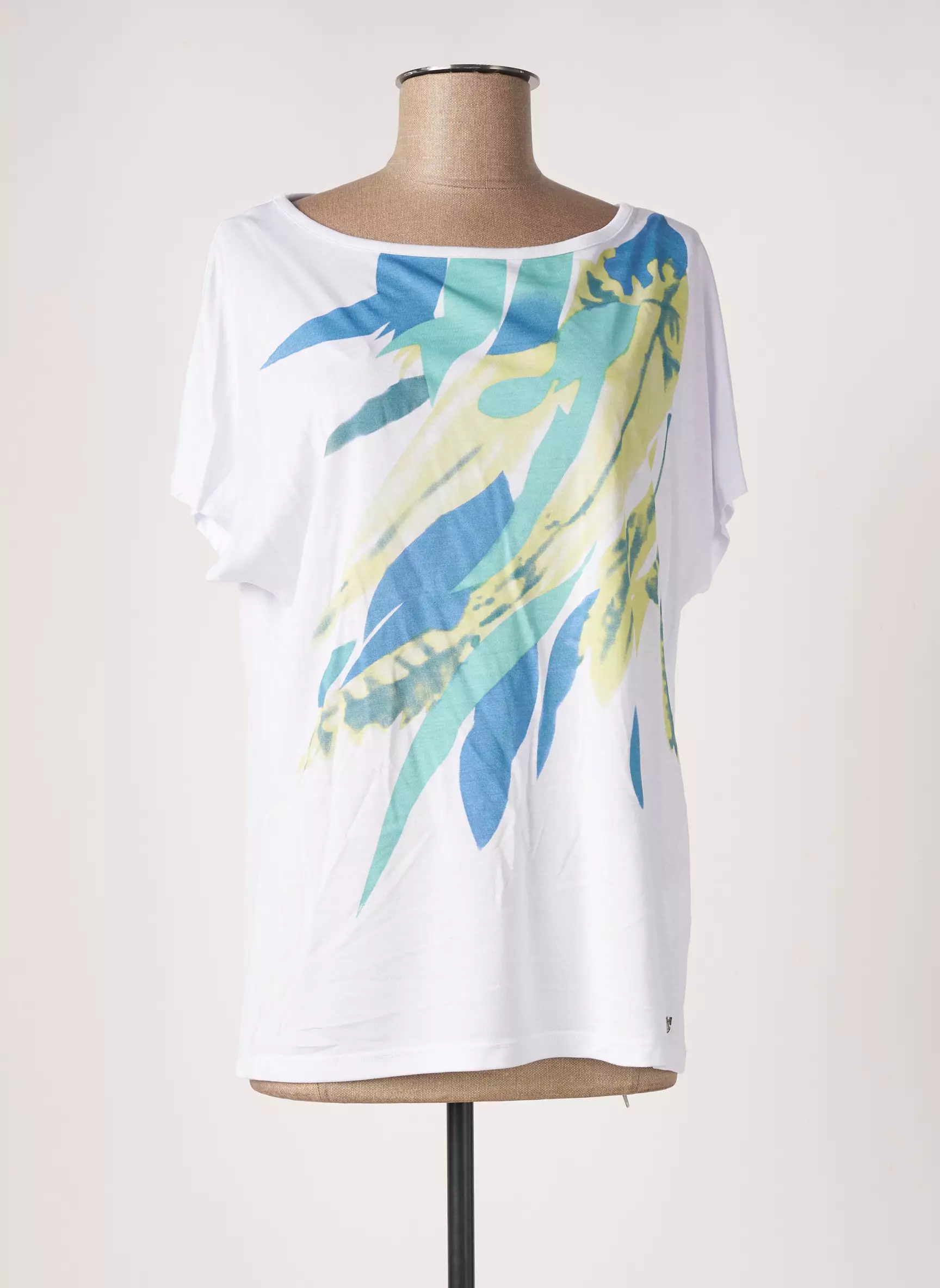 Marble Tshirts Femme couleur blanc