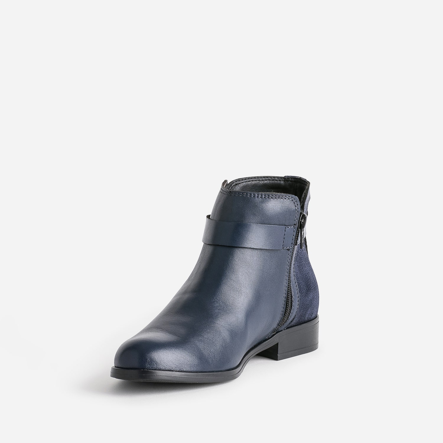 Boots marine bi matière
