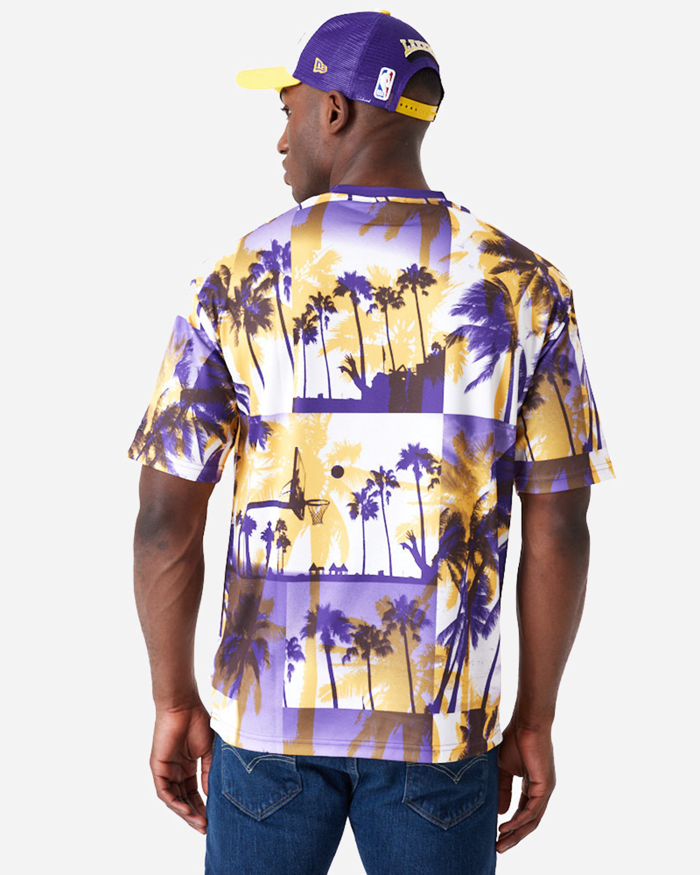 Tričko New Era Palm Tree Los Angeles Lakers M 60502575