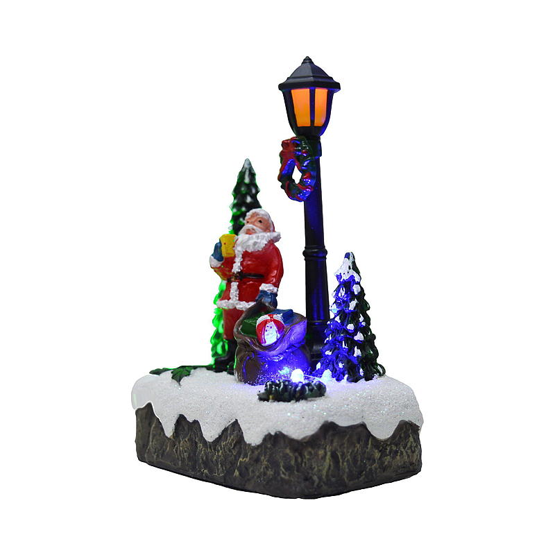 Light IT Julelandsby figur m/lys