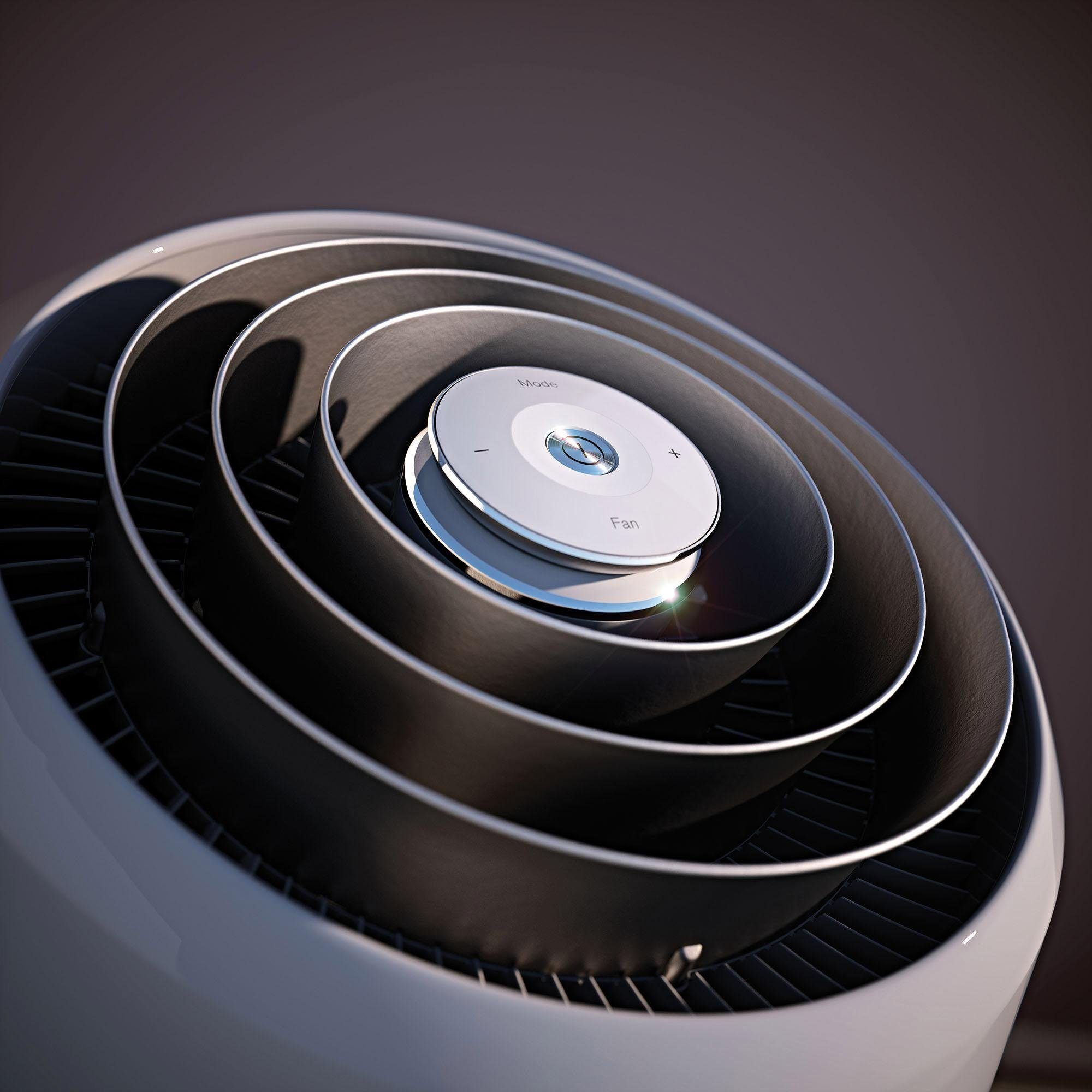 AEG Klimagerät PX71-265WT Eco mobile Klimaanlage spiralförmiger Luftstrom, Kühlen, Heizen, Ventilation, Entfeuchtung