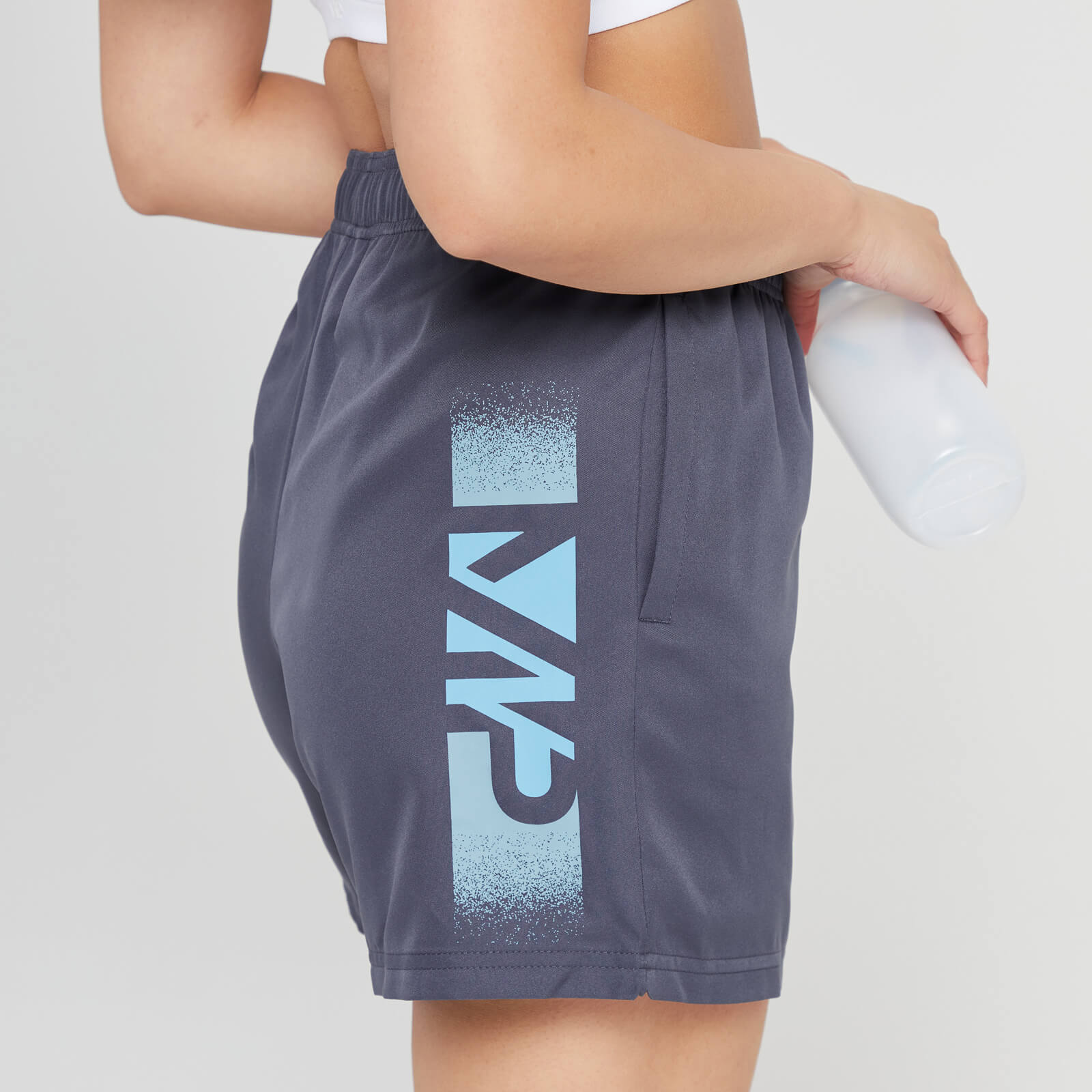 Short MP Graffiti Graphic Training pour femmes – Anthracite