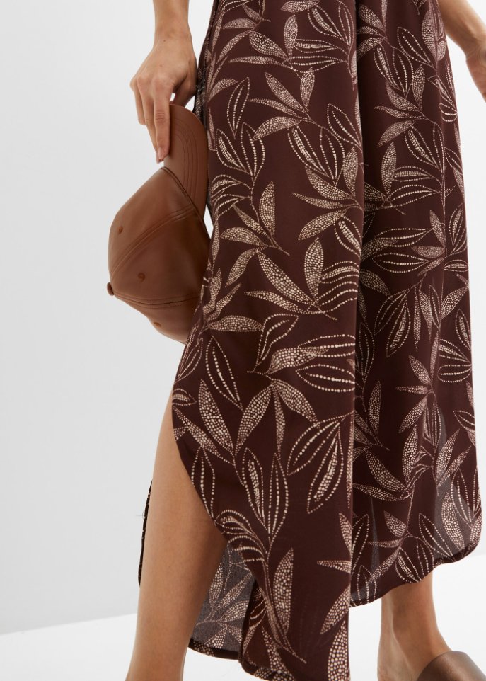 Palazzo-Hose mit Schlitz