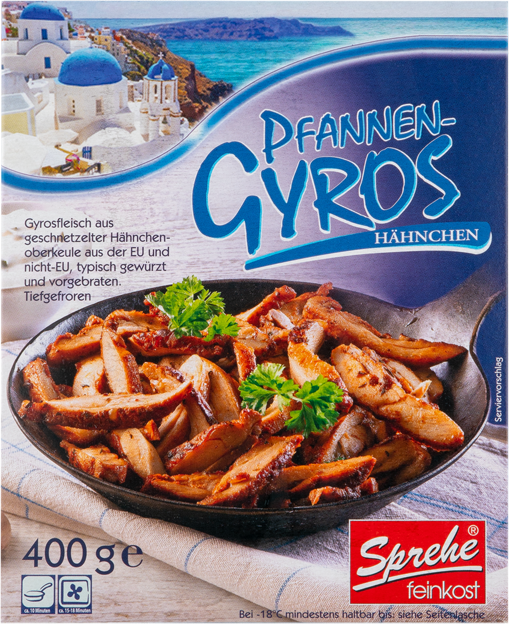Sprehe Feinkost Pfannengyros Hähnchen