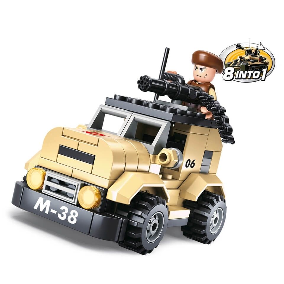 Streifenwagen Bausteine Set M38-B0587A