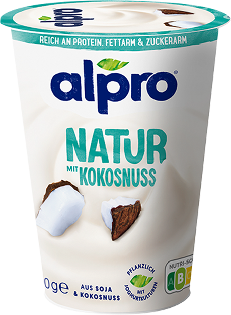 Alpro Soja-Joghurtalternative Natur mit Kokosnuss