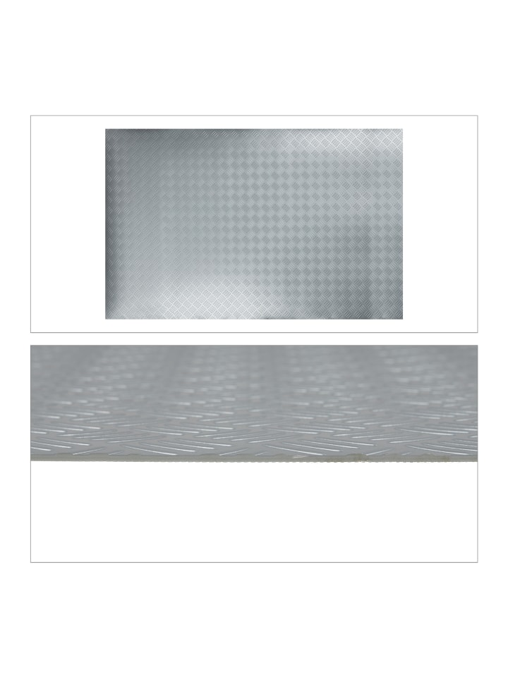 relaxdays Bodenschutzmatte in Silber - (B)150 x (T)100 günstig kaufen onesize