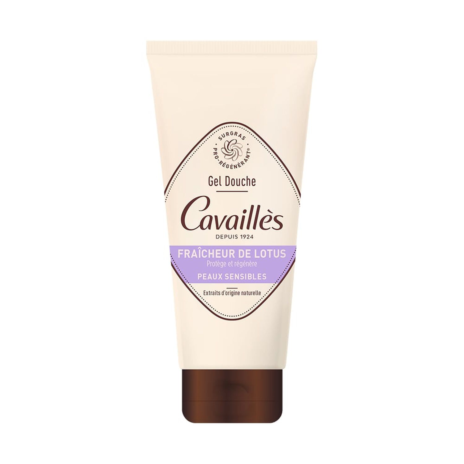 Cavaillès Gel Douche Surgras Extra-Doux Hydratant - Fleur de Lotus 200 ml
