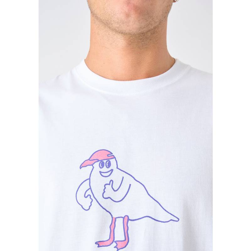 Cleptomanicx Gull Cap Printshirt Herren