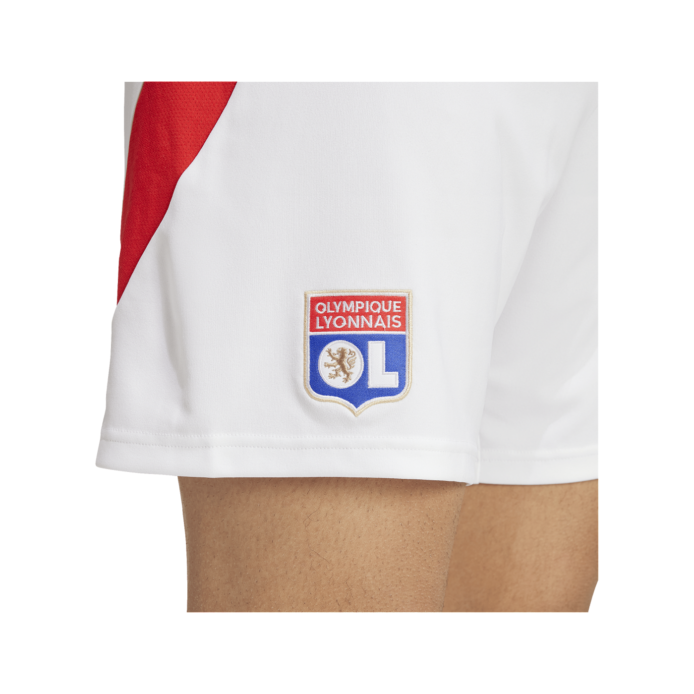 adidas Olympique Lyon Short Home 2024/2025 Weiss
