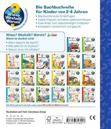Ravensburger Wieso? Weshalb? Warum? junior, Band 28: Wenn es dunkel wird