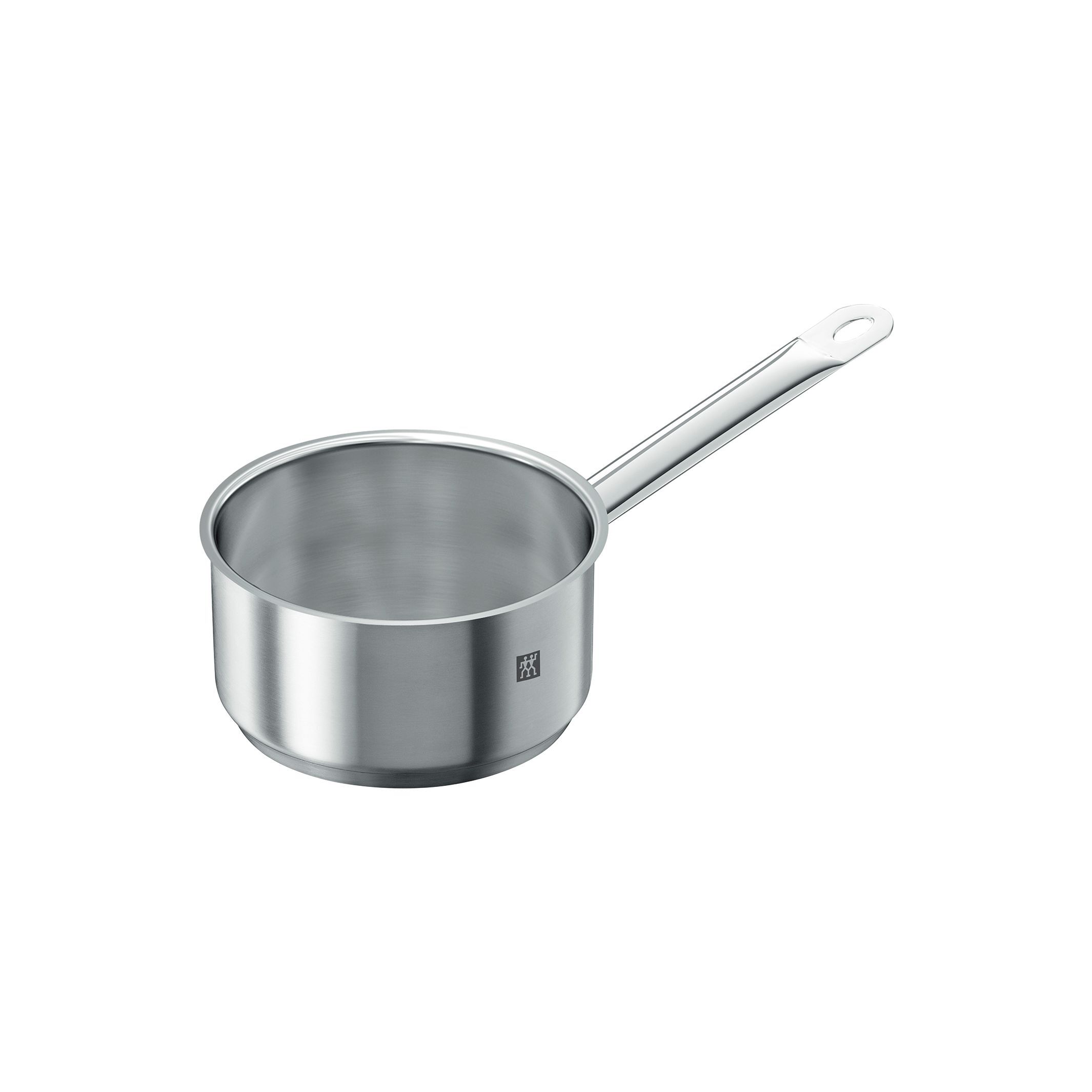 Stieltopf 16 cm, 18/10 Edelstahl, Silber