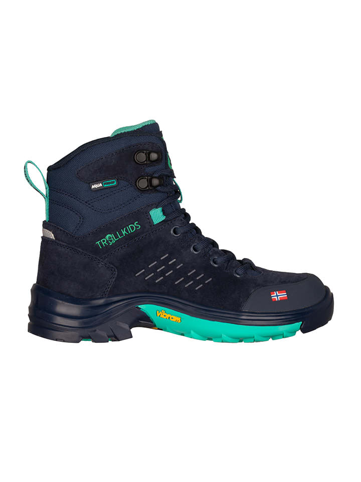 Trollkids Leder-Wanderschuhe 