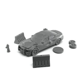 HQ Resin - Road Accident Set
