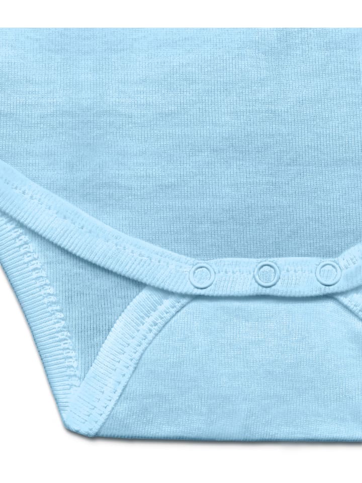 Logoshirt Babybody mit Print Der kleine Maulwurf in hellblau günstig kaufen