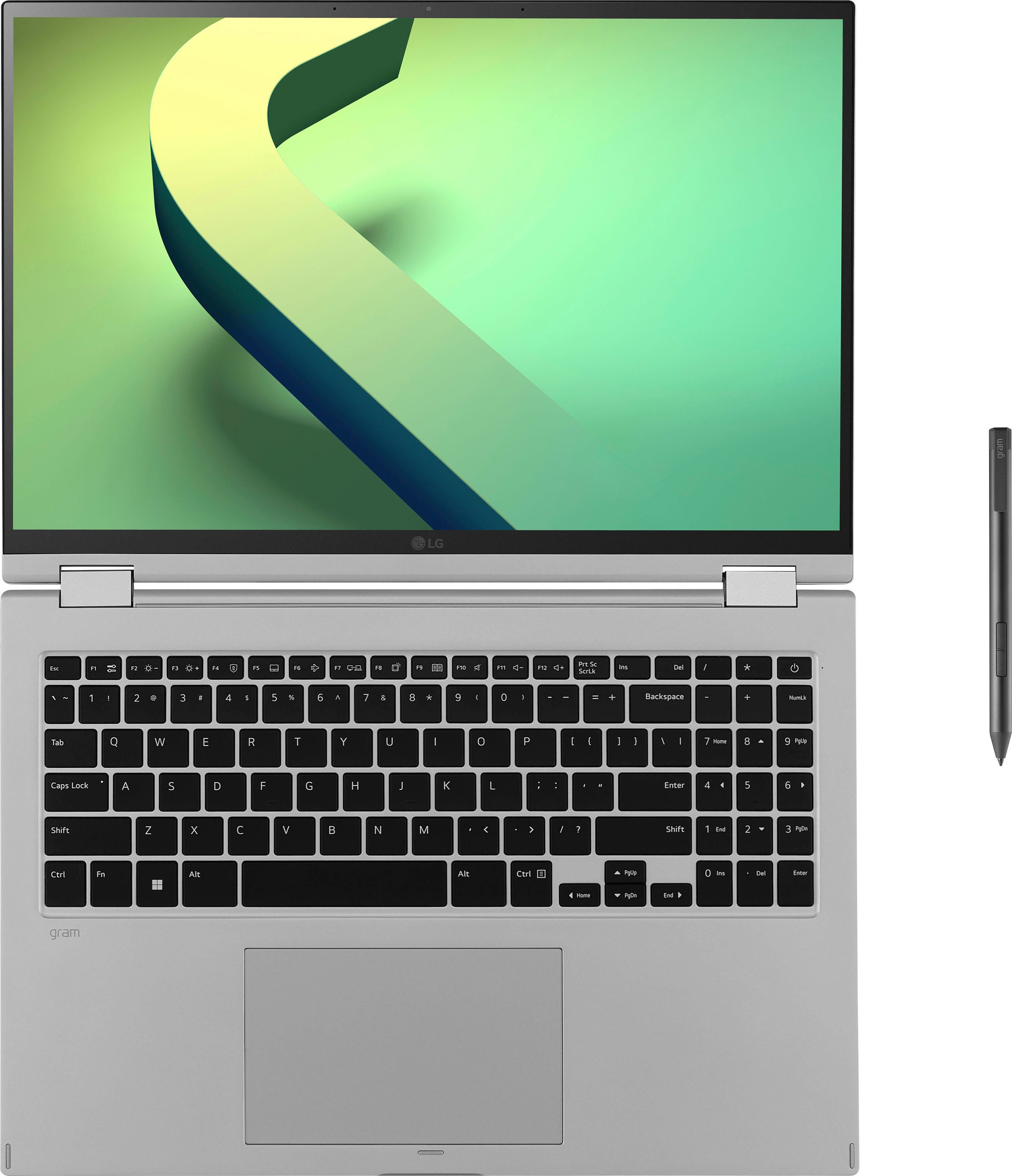 LG gram 16 Notebook (40,6 cm/16 Zoll, Intel Core i7 1260P, Iris Xe Graphics, 1000 GB SSD)