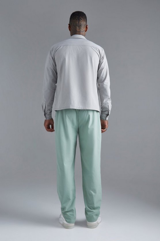 Stretch Hose mit geradem Bein