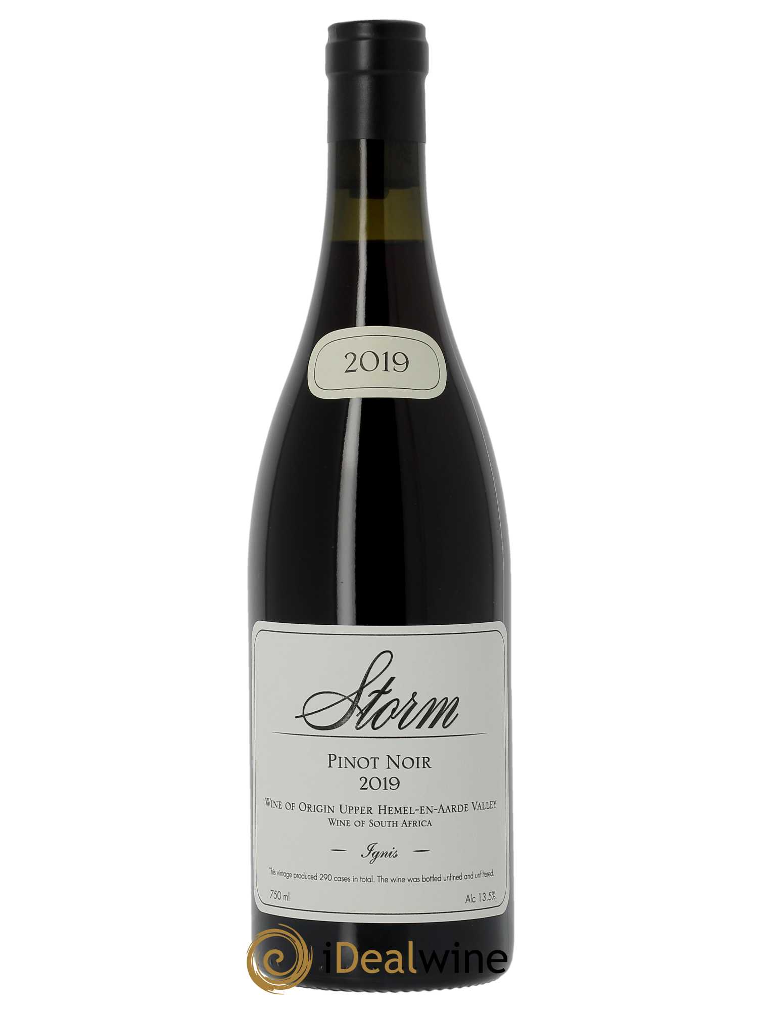 Hemel en Haarde Storm Wines Ignis Pinot Noir  2019 - Lot de 1 Bouteille