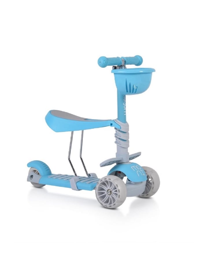 Moni Kinderroller, Bubblegum 2 in 1 in blau günstig kaufen onesize