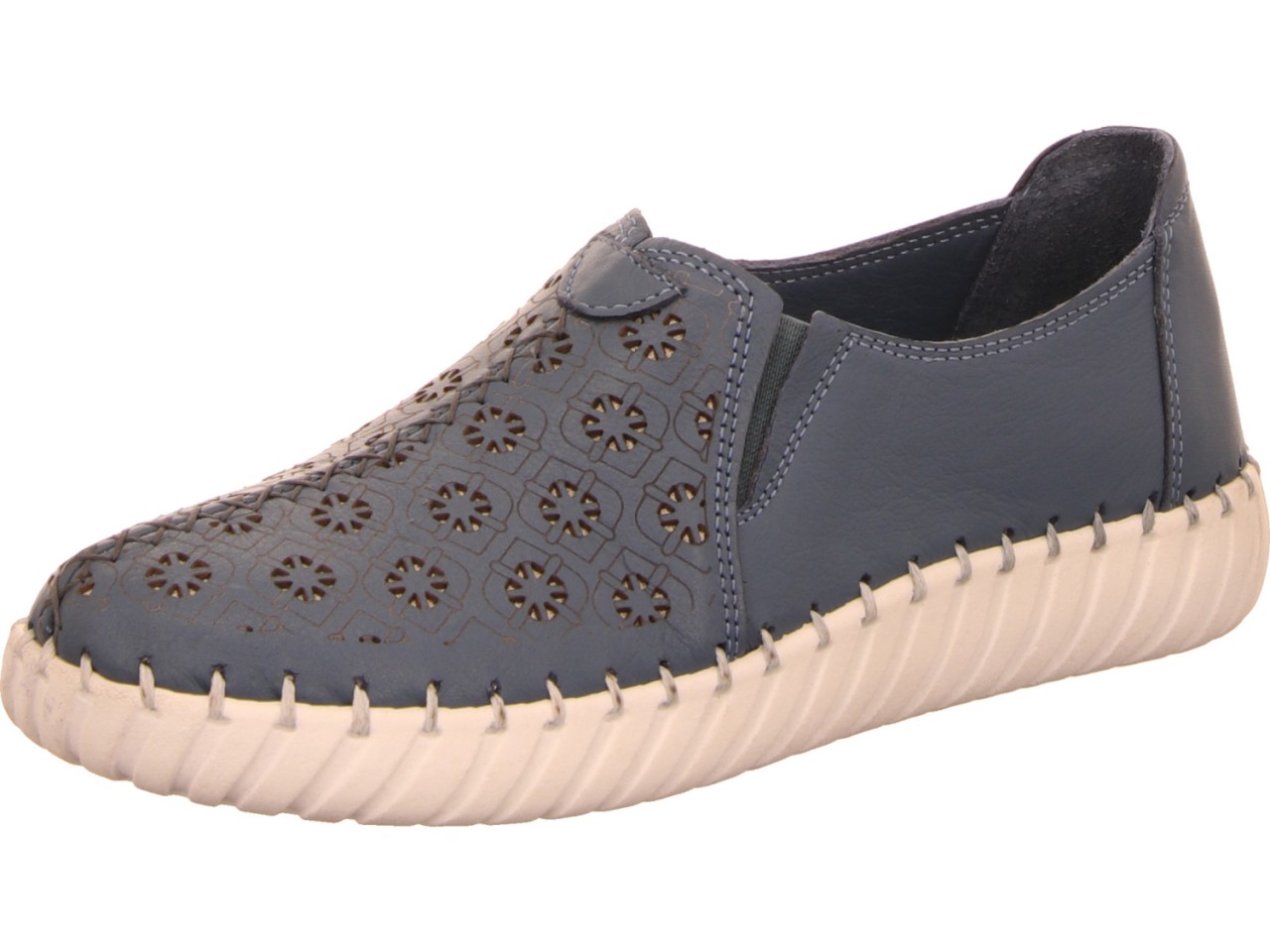 DIVERSE Sportliche Slipper blau