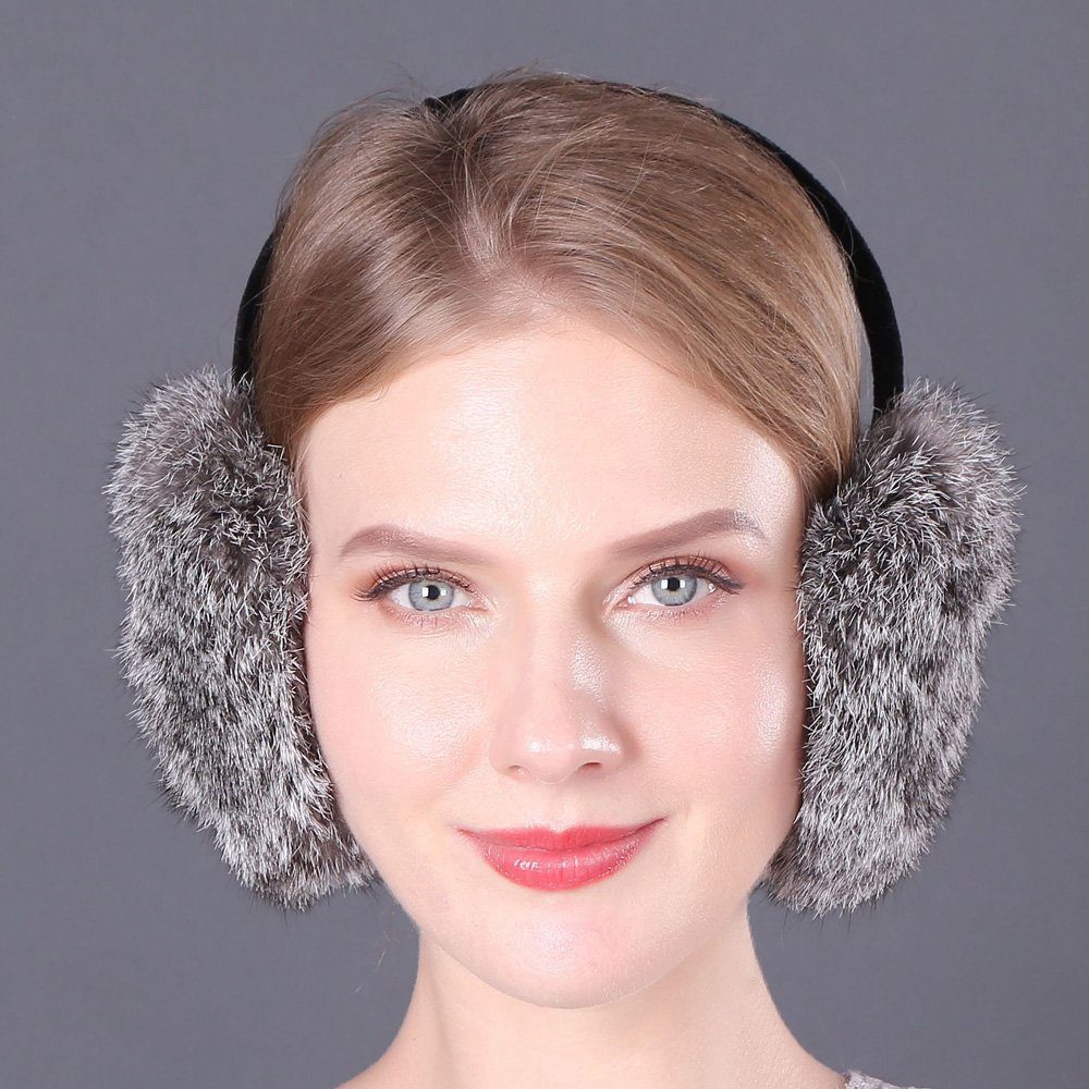 aikidio Ohrenwärmer Plüsch Ohrenwärmer Winter Earmuffs für Damen (1-St) (1-St) warme Kälteschutz Kalte Winterzubehör Outdoor Ohrenmuscheln