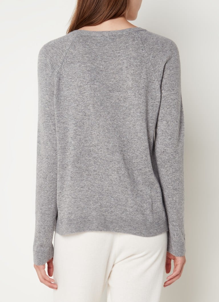Maglione girocollo Benetton in pregiata maglia di misto cashmere