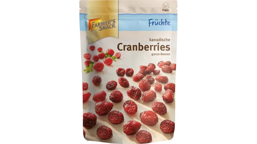 FARMER'S SNACK Cranberries ganze Beeren 200 g