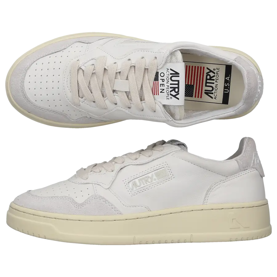 Autry - Sneaker low MEDALIST Kalbsleder - weiß
