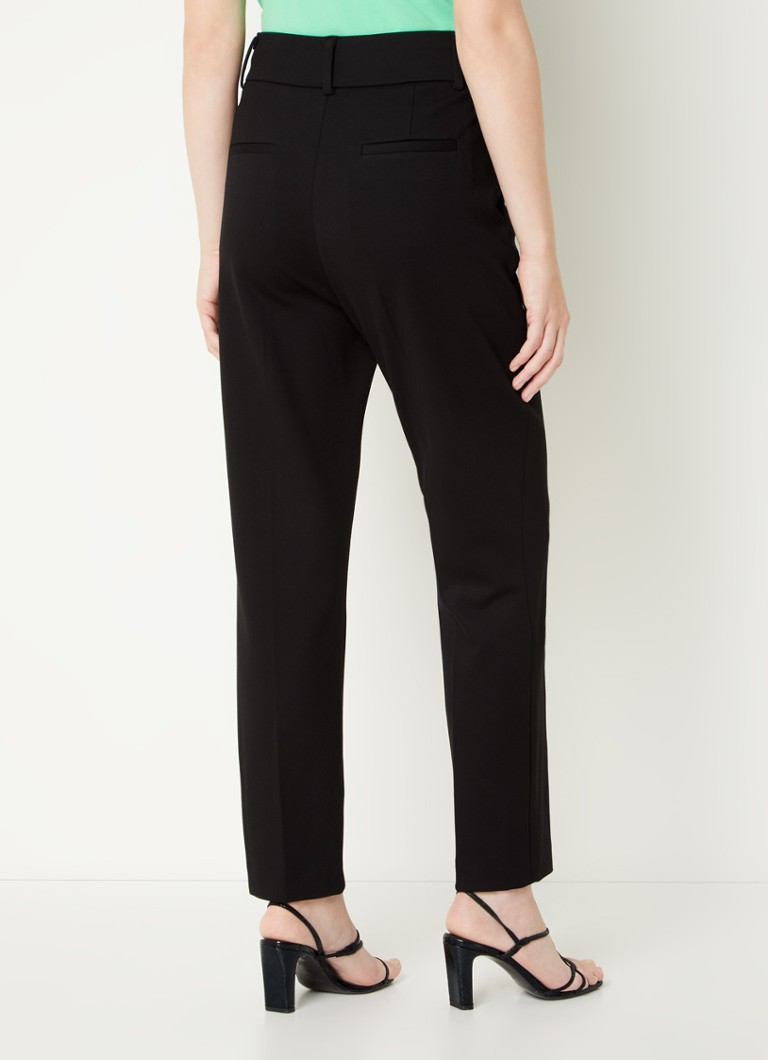 Pantaloni slim fit a vita alta con tasche laterali Claudia Sträter Punto