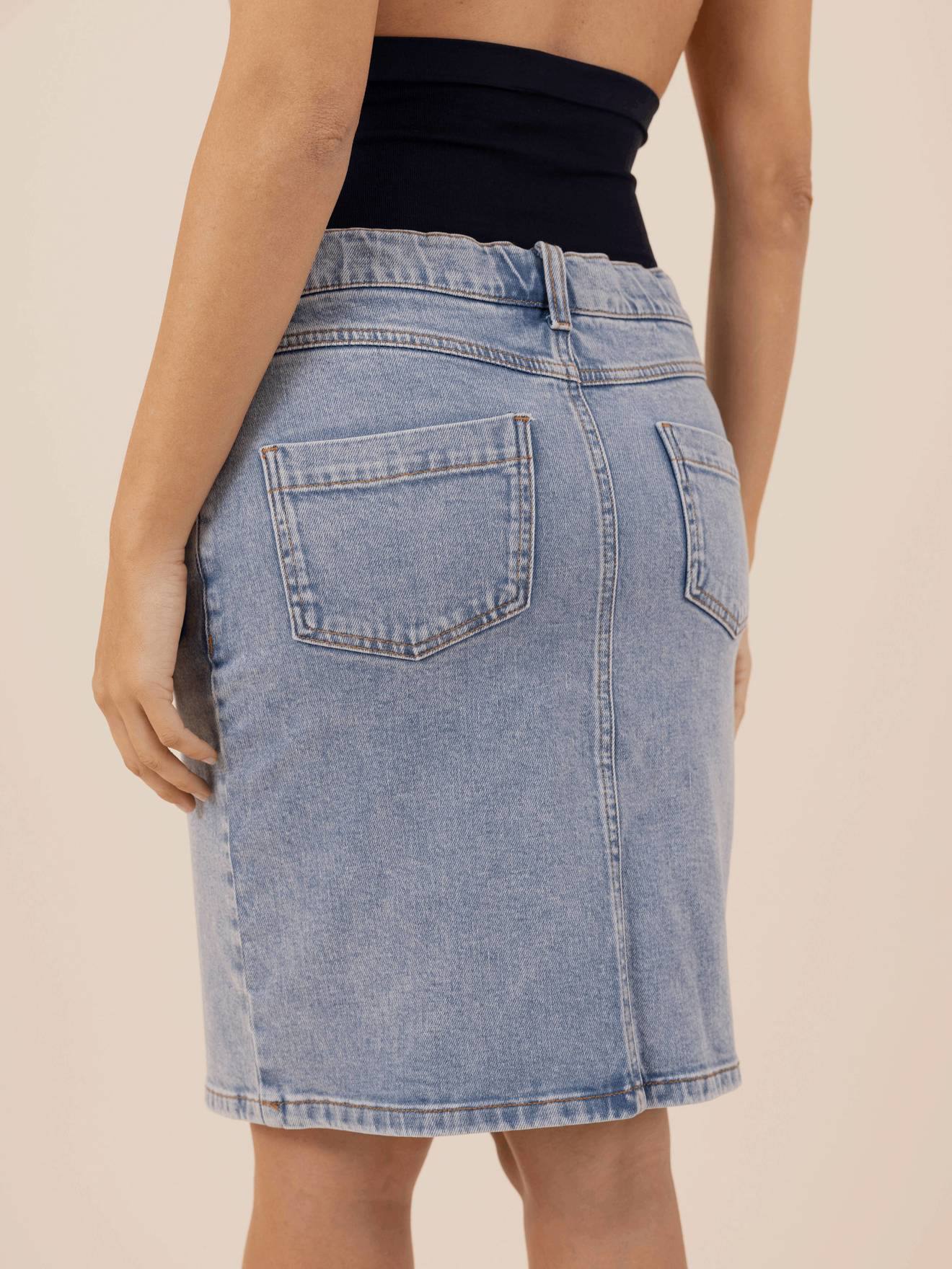 Envie de Fraise Jeansrock für die Schwangerschaft JUNE ENVIE DE FRAISE - blue stone