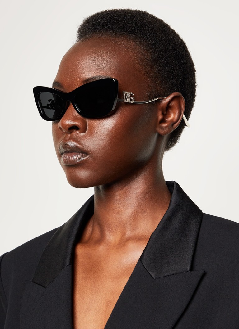 Dolce & Gabbana Cat Eye Sunglasses DG4467B