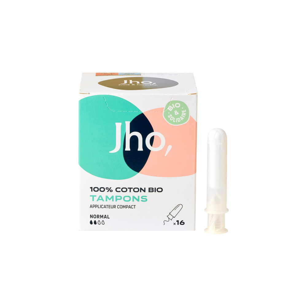 Jho Tampons avec applicateur compact - norma l Hygiène intime féminine