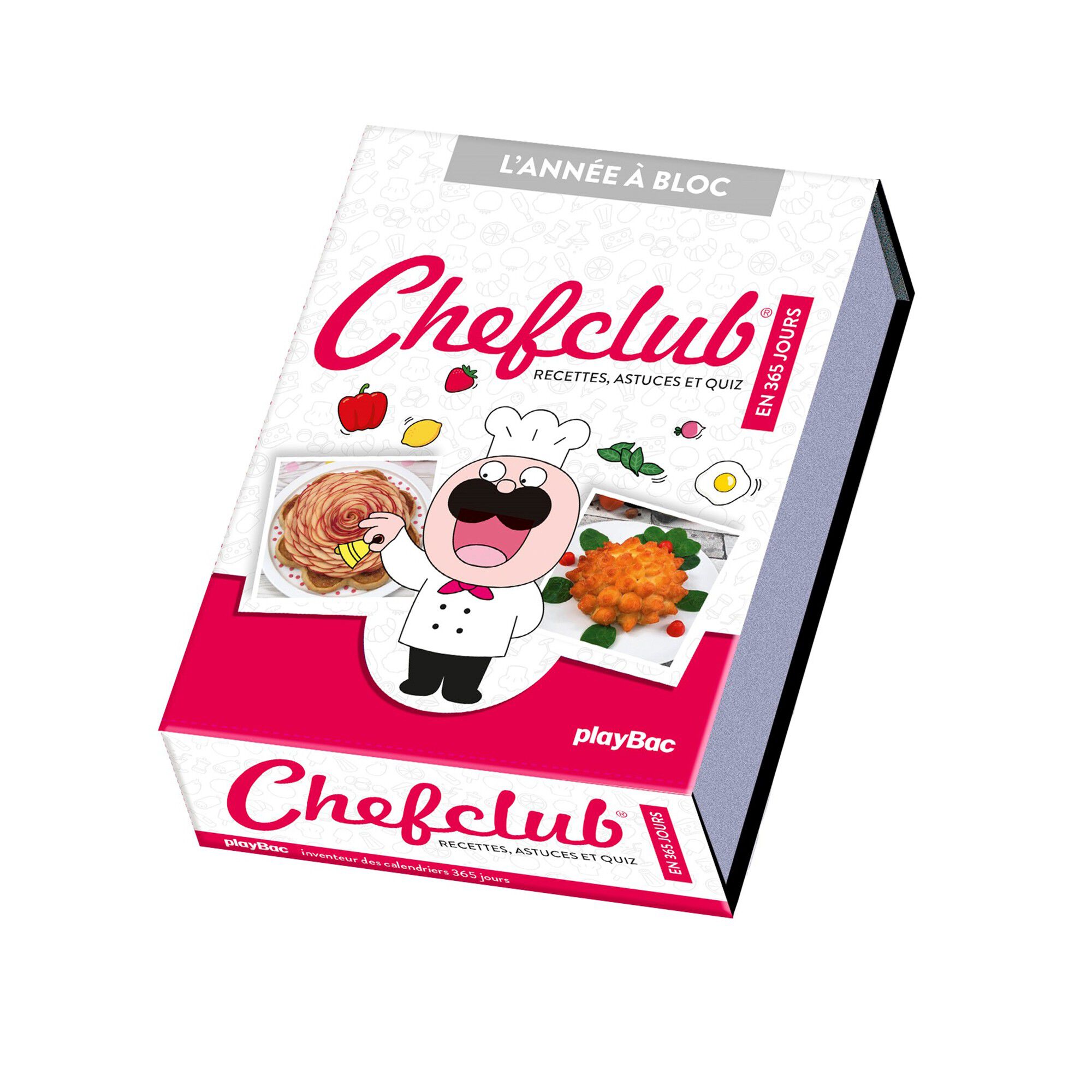 Calendrier chevalet Chef club