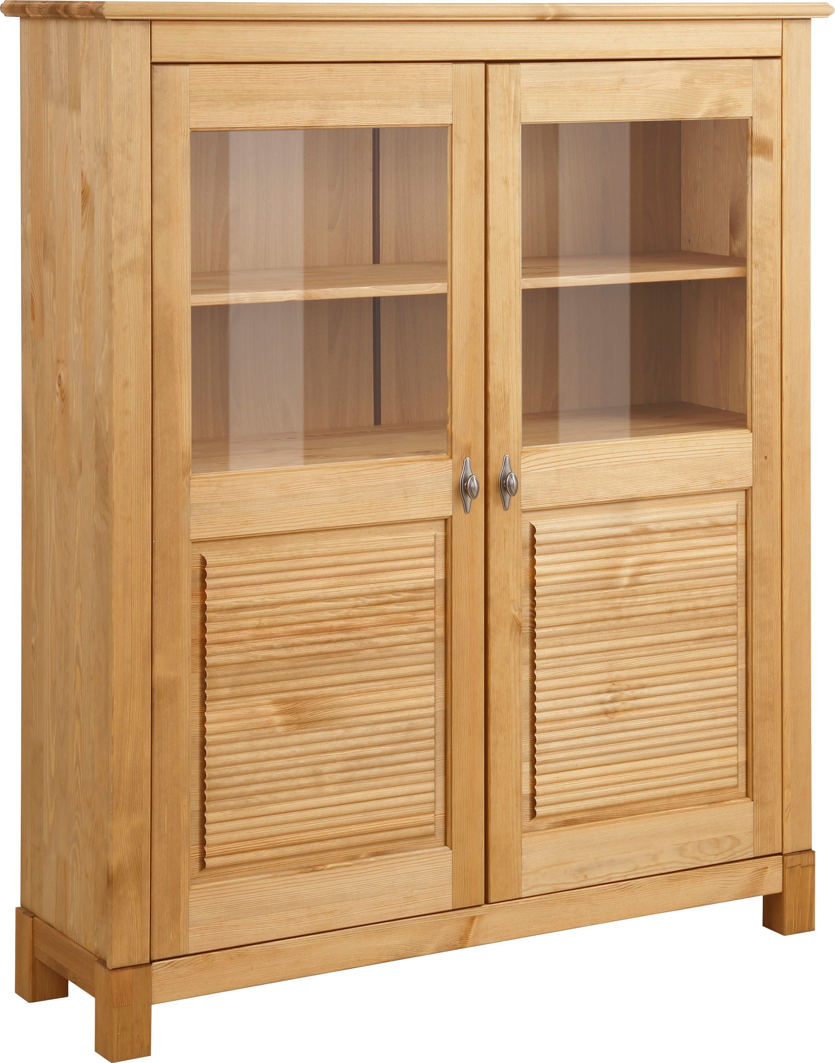 Home affaire Highboard Rauna, Breite 111,6 cm, aus massiver Kiefer