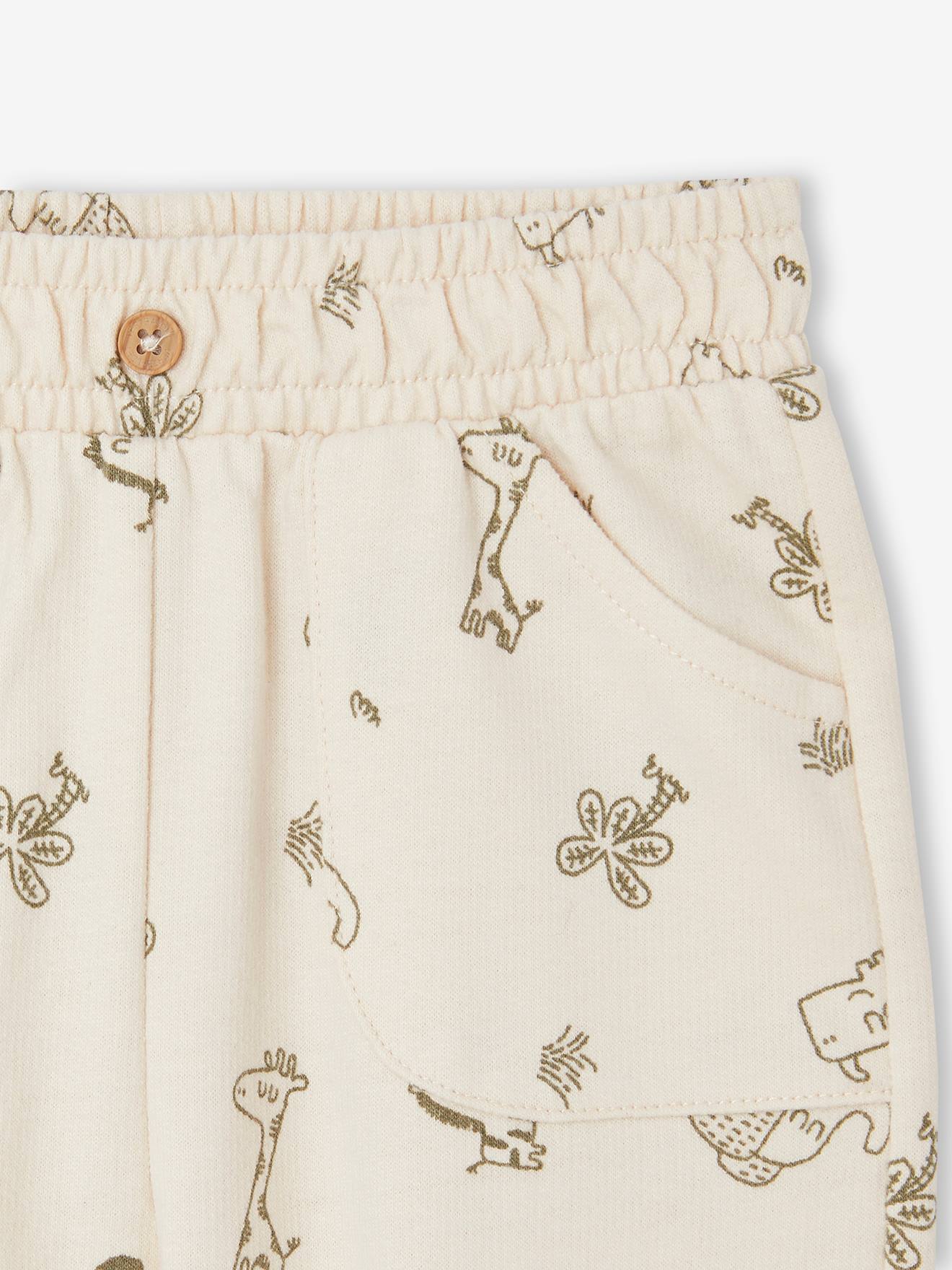 Vertbaudet Baby Joggpants Oeko-Tex - khaki löwe