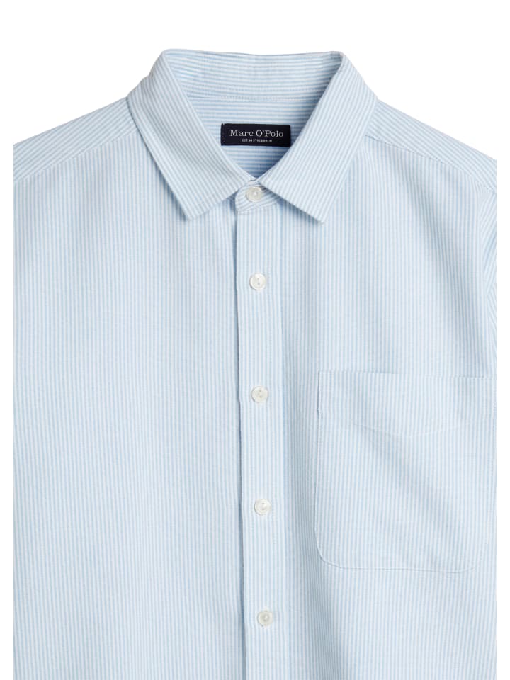 Marc O'Polo TEENS-BOYS Oxford-Hemd in LIGHT BLUE STRIPE günstig kaufen