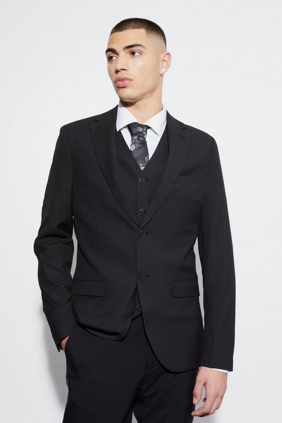 Skinny einreihige Anzugjacke