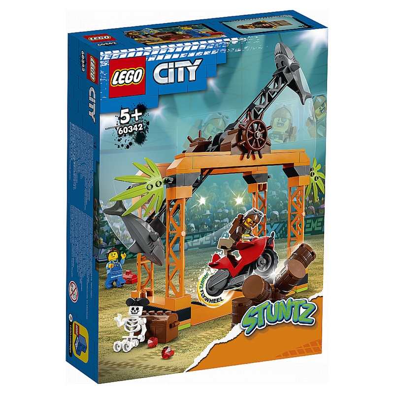 60342 Le défi de cascade : l'attaque des requins LEGO City