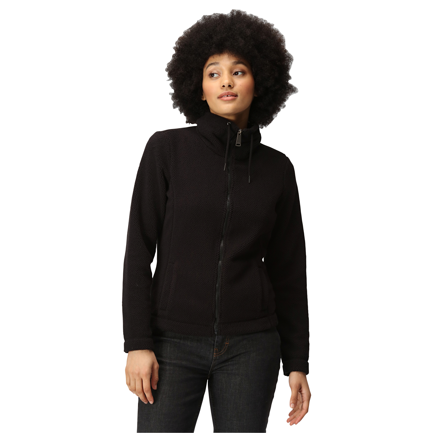 Regatta Damen Fleecejacke Kizmitt (schwarz)