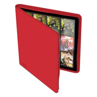 Ultimate Guard 12-Pocket QuadRow ZipFolio XenoSkin Rot