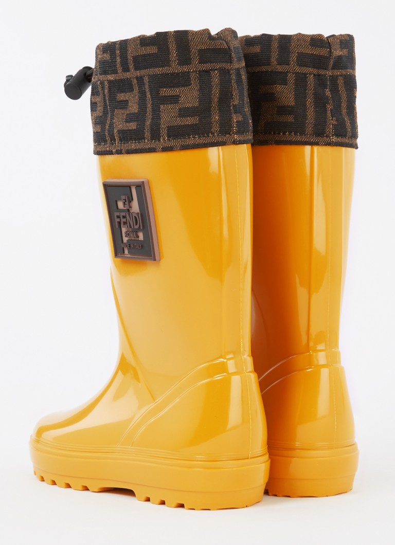 Kalosze z logo Fendi
