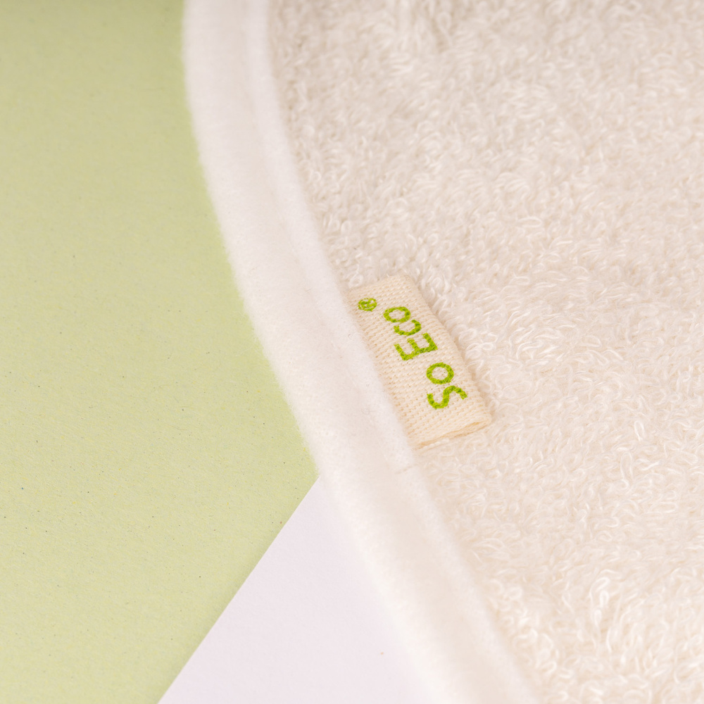so eco Set de 4 disques & lingettes en bambou Nettoyant visage