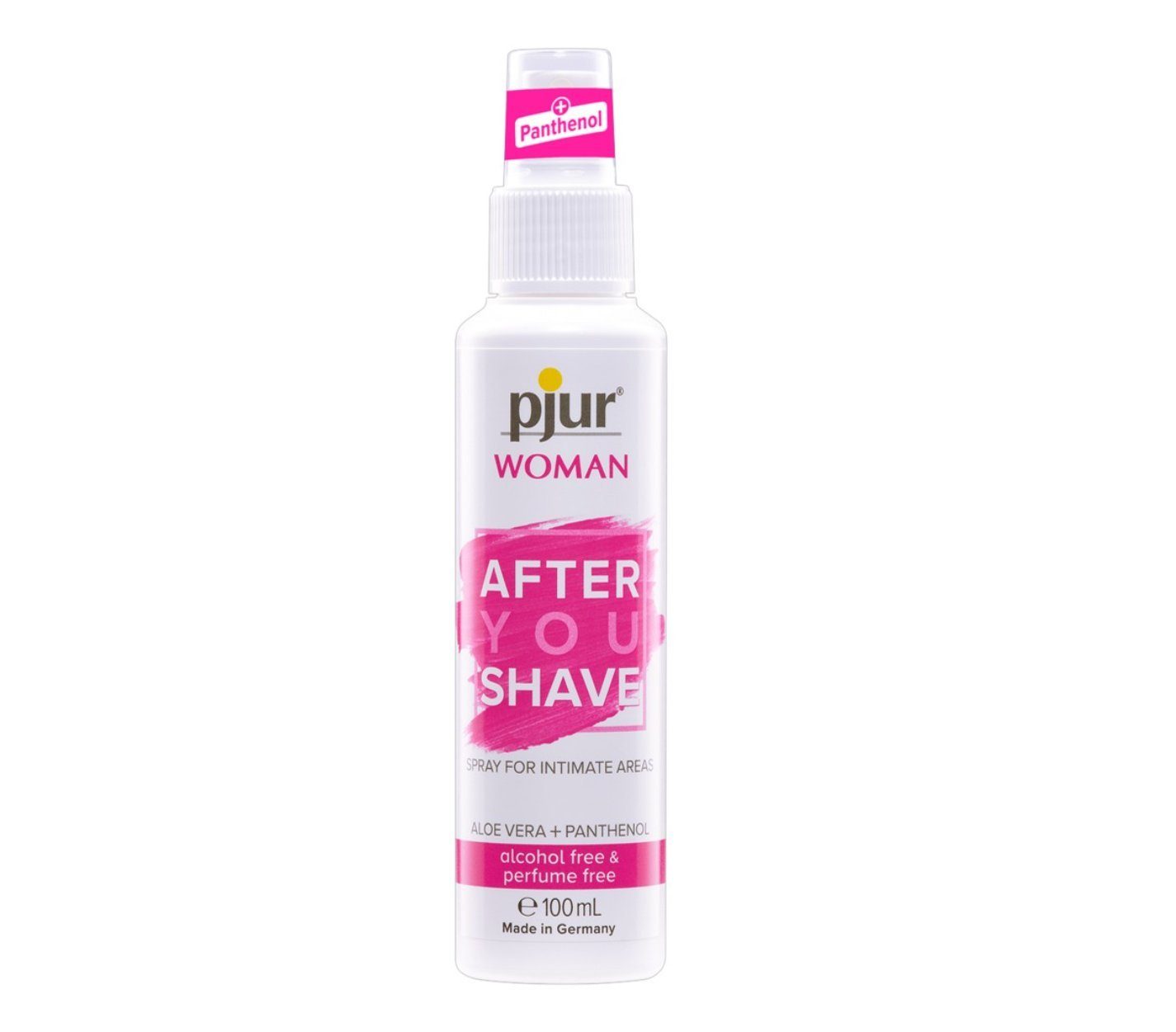 pjur After Shave Lotion After you shave Pflege mit Panthenol gegen Entzündungen und Pöckchen, verhindert Entzündungen, gegen Pöckchenbildung, für strapazierte Haut